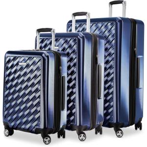 image:imageRicardo Melrose Hardside 3Piece Set with FREE Travel Kit Prussian Blue