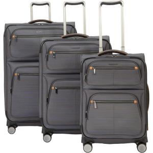 image:imageRicardo Montecito 3Piece Softside Luggage Set Grey with FREE Travel Kit