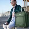 image:imageRicardo Avalon 28L Underseat Carry On Luggage  Sustainable Travel Bag Compact Suitcase with Wheels Travel Essentials for Short Trips Fits Under Seat 16inch BlackJuniper Green