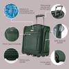 image:imageRicardo Avalon 28L Underseat Carry On Luggage  Sustainable Travel Bag Compact Suitcase with Wheels Travel Essentials for Short Trips Fits Under Seat 16inch BlackJuniper Green