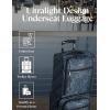 image:imageRicardo Avalon 28L Underseat Carry On Luggage  Sustainable Travel Bag Compact Suitcase with Wheels Travel Essentials for Short Trips Fits Under Seat 16inch BlackSerengeti Night