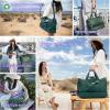 image:imageRicardo Beverly Hills Avalon DropBottom Weekender Duffel  Stylish Tote Bag for Women Carry On Luggage amp Travel Essentials 38L BlackJuniper Green