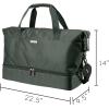 image:imageRicardo Beverly Hills Avalon DropBottom Weekender Duffel  Stylish Tote Bag for Women Carry On Luggage amp Travel Essentials 38L BlackJuniper Green