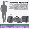 image:imageRicardo Beverly Hills Montecito 20 Softside Rolling Duffel Bag with Wheels and Handle Ideal Lightweight Travel Bag for Men and Women 22inch Wide Grey