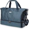 image:imageRicardo Beverly Hills Avalon DropBottom Weekender Duffel  Stylish Tote Bag for Women Carry On Luggage amp Travel Essentials 38L BlackStorm Blue