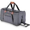 image:imageRicardo Beverly Hills Montecito 20 Softside Rolling Duffel Bag with Wheels and Handle Ideal Lightweight Travel Bag for Men and Women 22inch Wide Grey