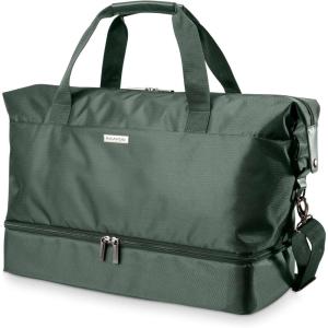 image:imageRicardo Beverly Hills Avalon DropBottom Weekender Duffel  Stylish Tote Bag for Women Carry On Luggage amp Travel Essentials 38L BlackJuniper Green