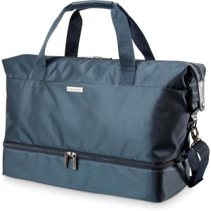 image:imageRicardo Beverly Hills Avalon DropBottom Weekender Duffel  Stylish Tote Bag for Women Carry On Luggage amp Travel Essentials 38L BlackStorm Blue