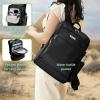 image:imageRicardo Beverly Hills Avalon Travel Laptop Backpack  CarryOn Luggage Multipurpose Travel Bag for Business amp School 23L BlackBlack