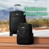 image:imageRicardo Beverly Hills Avalon Travel Laptop Backpack  CarryOn Luggage Multipurpose Travel Bag for Business amp School 23L BlackBlack