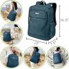 image:imageRicardo Beverly Hills Avalon Travel Laptop Backpack  CarryOn Luggage Multipurpose Travel Bag for Business amp School 23L BlackStorm Blue