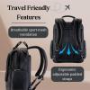 image:imageRicardo Beverly Hills Flight Essentials Deluxe Travel Laptop Backpack Abrasion and Weather Resistant Durable Ballistic Nylon Men and Women 165Inches