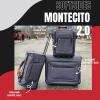 image:imageRicardo Beverly Hills Montecito 20 Softside Wheeled Rolling Garment Bag for Travel Men and Women Builtin Suit Compartment 23inch Wide Grey
