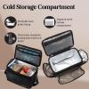 image:imageRicardo Beverly Hills Flight Essentials Small Cooler Durable Ballistic Nylon Fabric Water and Stain Resistant Top DryStorage and ColdHolding Compartment Washable FoodGrade Lining 75Inches