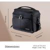 image:imageRicardo Beverly Hills Flight Essentials Small Cooler Durable Ballistic Nylon Fabric Water and Stain Resistant Top DryStorage and ColdHolding Compartment Washable FoodGrade Lining 75Inches