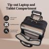 image:imageRicardo Beverly Hills Flight Essentials Softside WheelABoard Bag Rolling Laptop CarryOn Luggage Durable Ballistic Nylon Fabric Water and Stain Resistant Men and Women 165Inches Wide