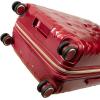 image:imageRicardo Beverly Hills Indio Hardside Luggage Durable Spacious Stylish Compression Straps Secondary Packing Compartment Ruby CarryOn 20InchRuby