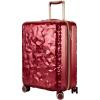image:imageRicardo Beverly Hills Indio Hardside Luggage Durable Spacious Stylish Compression Straps Secondary Packing Compartment Ruby CarryOn 20InchRuby