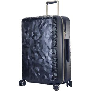 image:imageRicardo Beverly Hills Indio Hardside Luggage Durable Spacious Stylish Compression Straps Secondary Packing Compartment Ruby CarryOn 20InchDark Navy