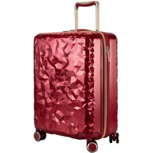 image:imageRicardo Beverly Hills Indio Hardside Luggage Durable Spacious Stylish Compression Straps Secondary Packing Compartment Ruby CarryOn 20InchRuby