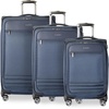 image:imageRicardo Beverly Hills Softside CarryOn with Front Pocket 20Inch Lightweight Expandable Luggage 360 Spinner Wheels Sustainable Design TSA Lock Telescopic Pull Handle Black Ashbury SeriesNavy