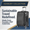 image:imageRicardo Beverly Hills Softside CarryOn with Front Pocket 20Inch Lightweight Expandable Luggage 360 Spinner Wheels Sustainable Design TSA Lock Telescopic Pull Handle Black Ashbury SeriesBlack