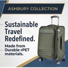 image:imageRicardo Beverly Hills Softside CarryOn with Front Pocket 20Inch Lightweight Expandable Luggage 360 Spinner Wheels Sustainable Design TSA Lock Telescopic Pull Handle Black Ashbury SeriesPine