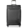 image:imageRicardo Beverly Hills Softside CarryOn with Front Pocket 20Inch Lightweight Expandable Luggage 360 Spinner Wheels Sustainable Design TSA Lock Telescopic Pull Handle Black Ashbury SeriesBlack