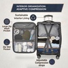 image:imageRicardo Beverly Hills Softside CarryOn with Front Pocket 20Inch Lightweight Expandable Luggage 360 Spinner Wheels Sustainable Design TSA Lock Telescopic Pull Handle Black Ashbury SeriesPine