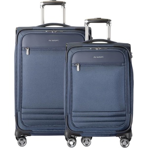 image:imageRicardo Beverly Hills Softside CarryOn with Front Pocket 20Inch Lightweight Expandable Luggage 360 Spinner Wheels Sustainable Design TSA Lock Telescopic Pull Handle Black Ashbury SeriesNavy